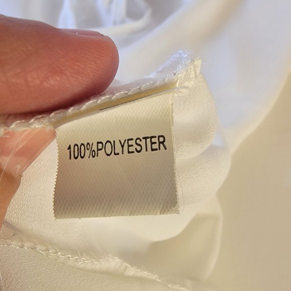 Cold Shoulder Top Scoop Neck Size L - Picture 9 of 10